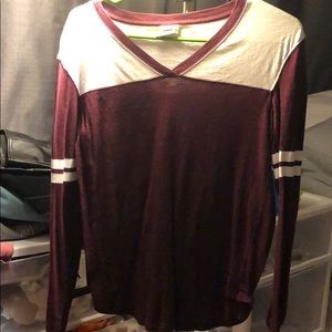 PINK long sleeve top